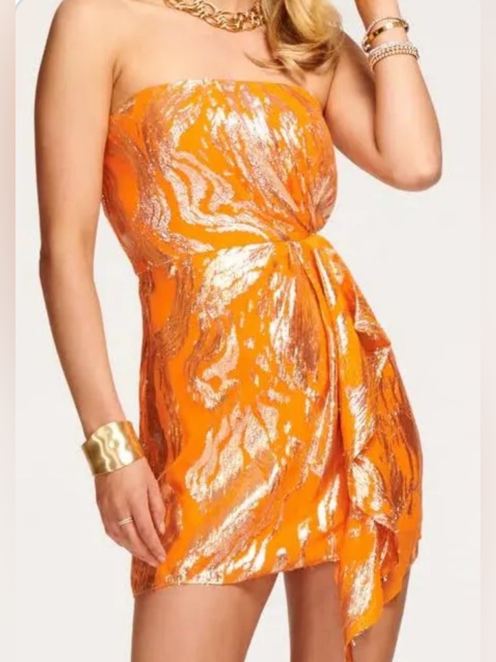 Ramy Brook Maurice strapless mini dress 6
